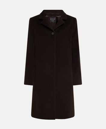 Wool-blend coat