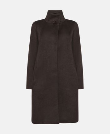Wool-blend coat