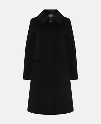 Wool-blend coat