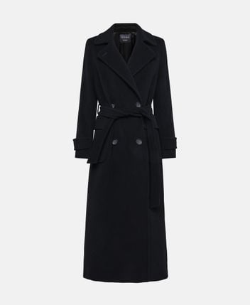 Wool-blend coat