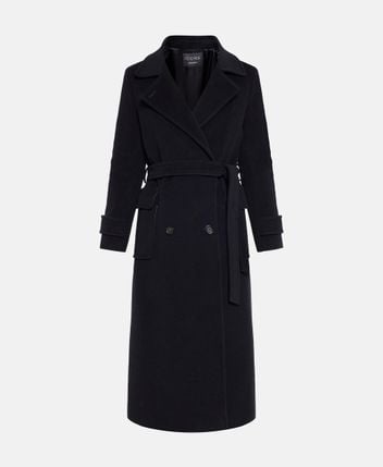 Wool-blend coat