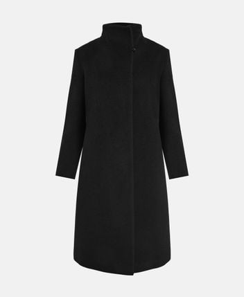 Wool-blend coat