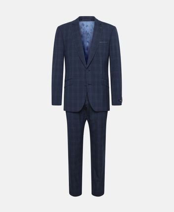 Wool-blend suit
