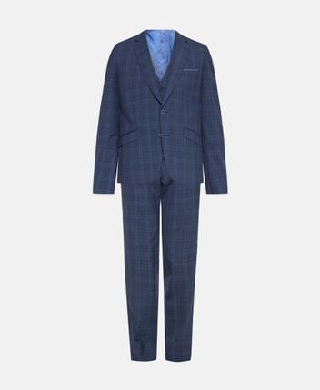 Wool-blend three-piece suit Palucci