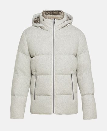 Wool-blend down jacket Spencer