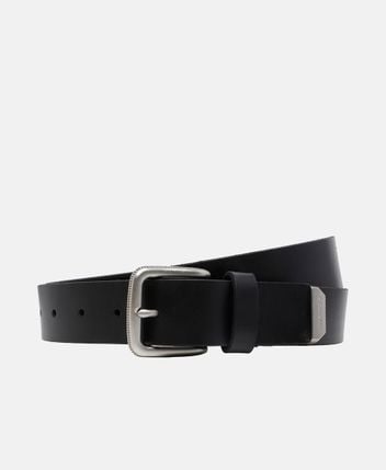 Leather belt