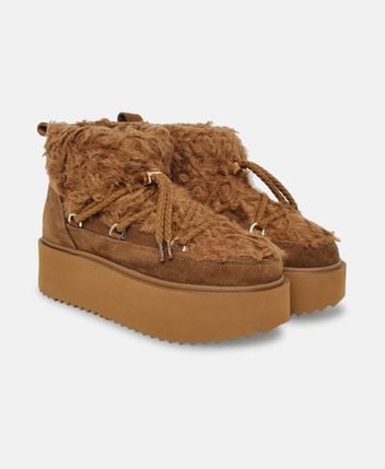 Winter ankle boots Teddy Flower