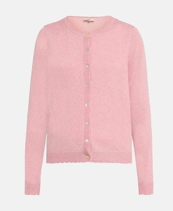 Wool-blend cardigan