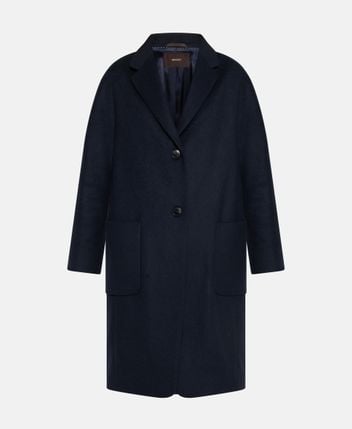 Wool-blend coat