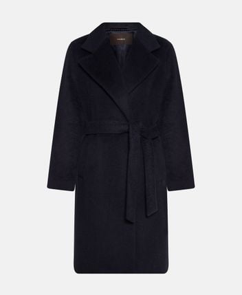 Wool-blend coat
