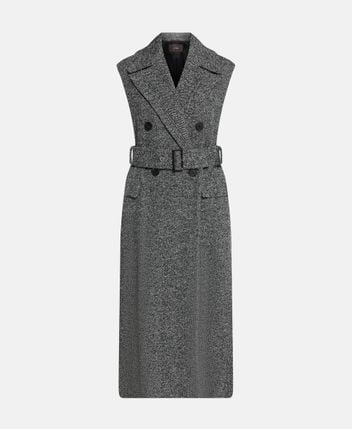 Wool-blend waistcoat