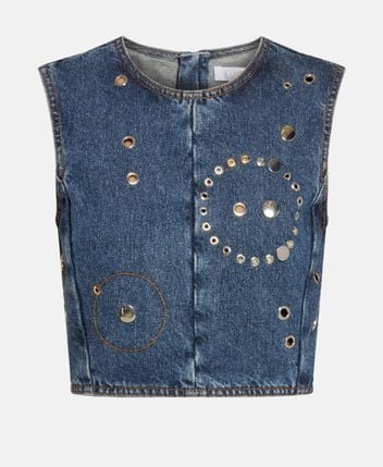 Denim top