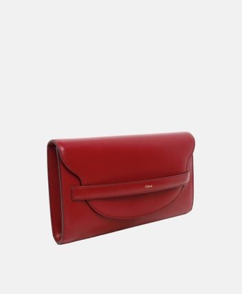 Leather clutch