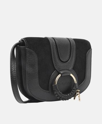 Leather cross body bag