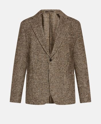 Wool-blend suit jacket Giro