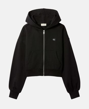Hooded sweat jacket