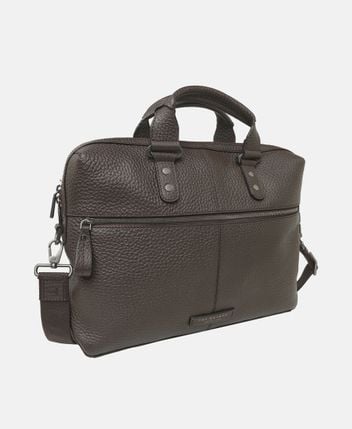 Leather business bag Manfredi