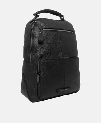 Leather backpack Manfredi
