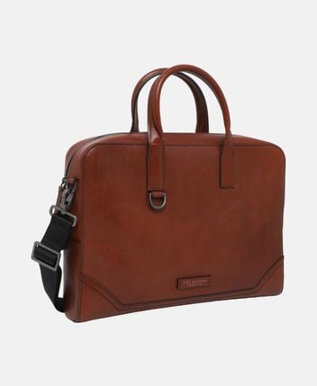 Leather business bag Matteo