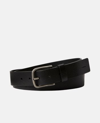 Leather belt