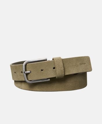 Leather belt