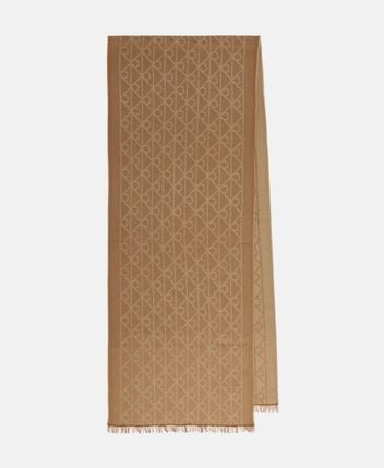 Wool-blend scarf