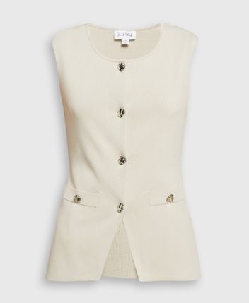 Knitted gilet