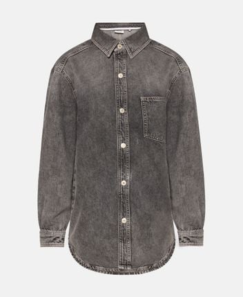 Denim blouse