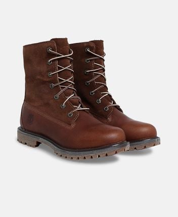 Lace-up ankle boot