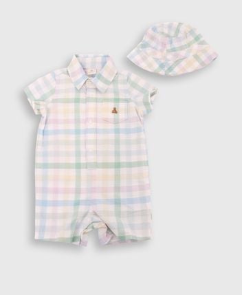 Romper and cap set