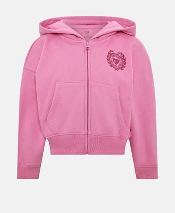 Hooded sweat jacket
