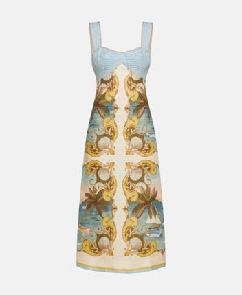 Linen dress Royel Sea