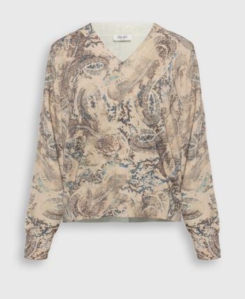 Wool-blend pullover