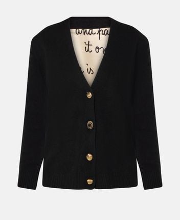 Wool cardigan