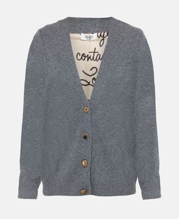 Wool cardigan