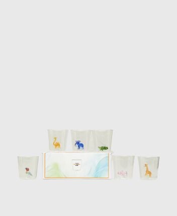 Water glasses, set of 6