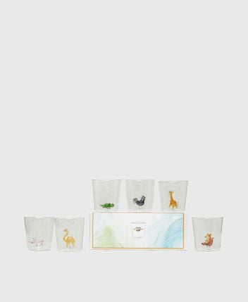 Water glasses, set of 6