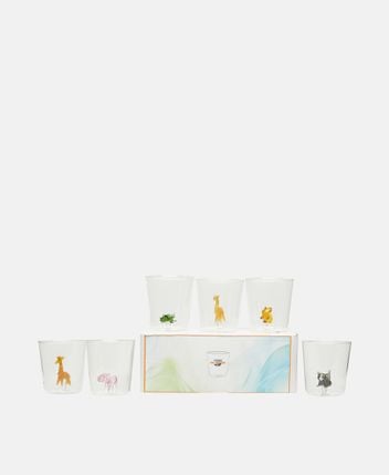 Water glasses, set of 6