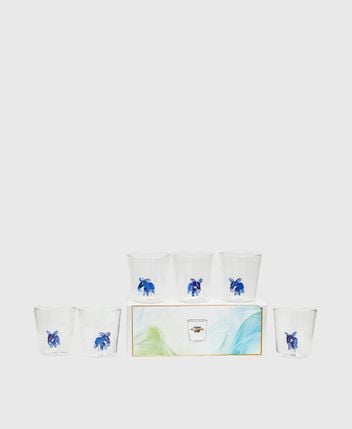 Water glasses, set of 6 Monsieur Savane