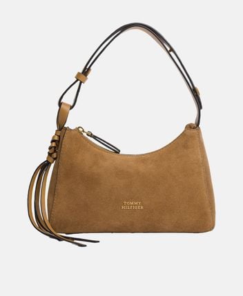 Leather shoulder bag