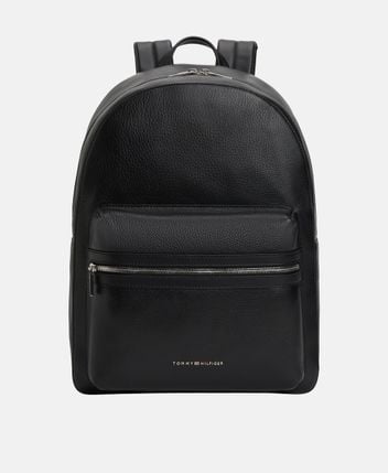 Leather backpack
