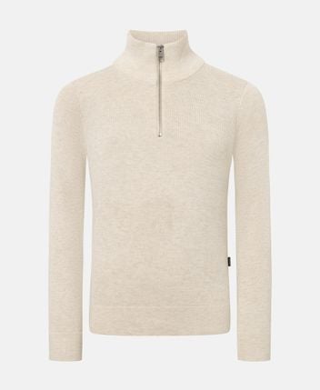 Troyer JWHMILANO STITCH KNIT HALF ZIP JNR