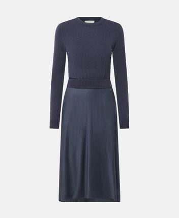 Wool-blend dress