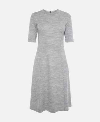 Wool-blend dress