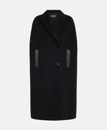 Wool-blend coat
