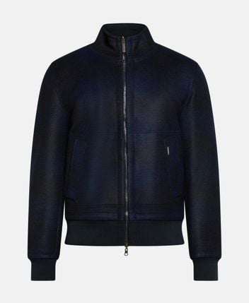 Wool-blend jacket Chessboard
