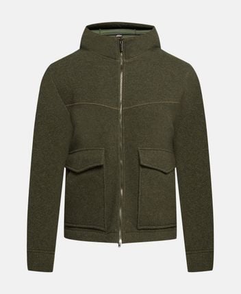 Wool-blend jacket Outdoor