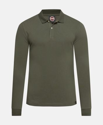 Long-sleeved polo shirt