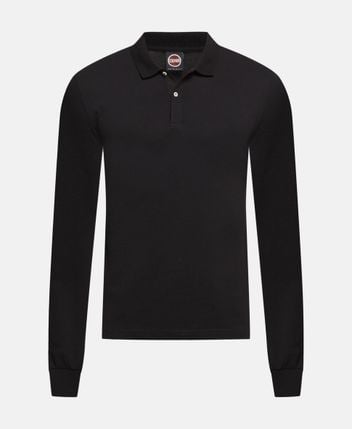 Long-sleeved polo shirt