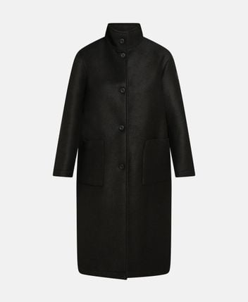 Wool-blend coat